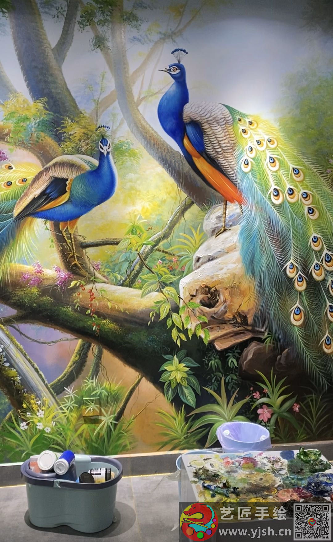 辦公室手繪壁畫墻體彩繪